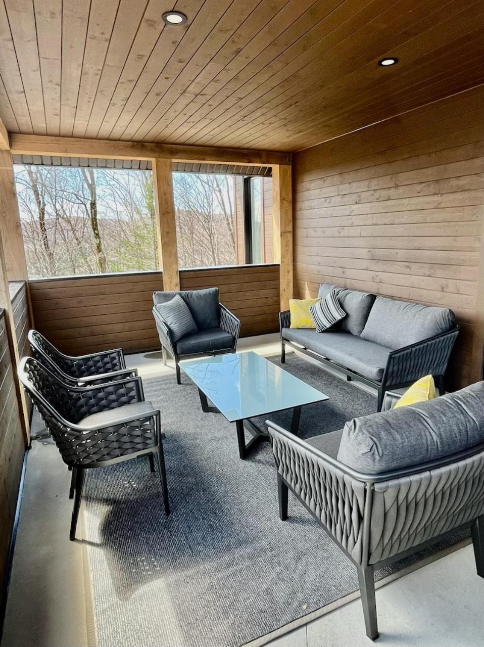 The Chic Shack - Golf, Ski, Spa Saint-Faustin Exterior foto