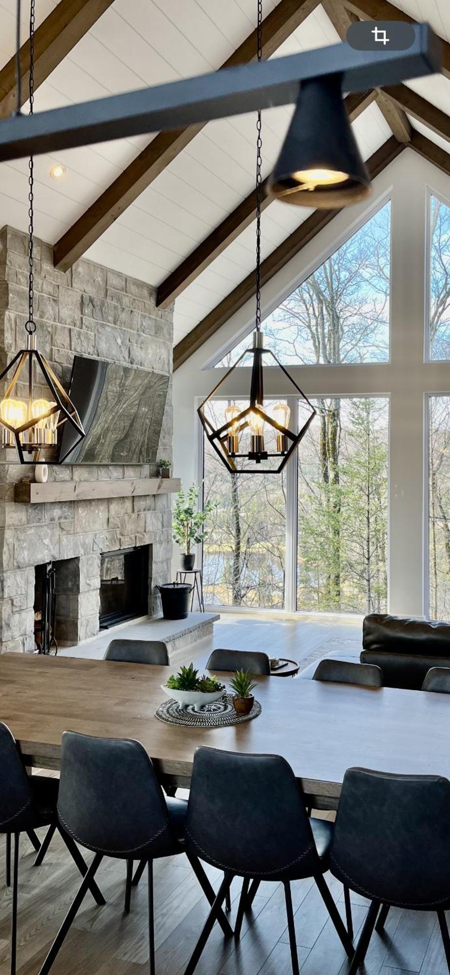 The Chic Shack - Golf, Ski, Spa Saint-Faustin Exterior foto
