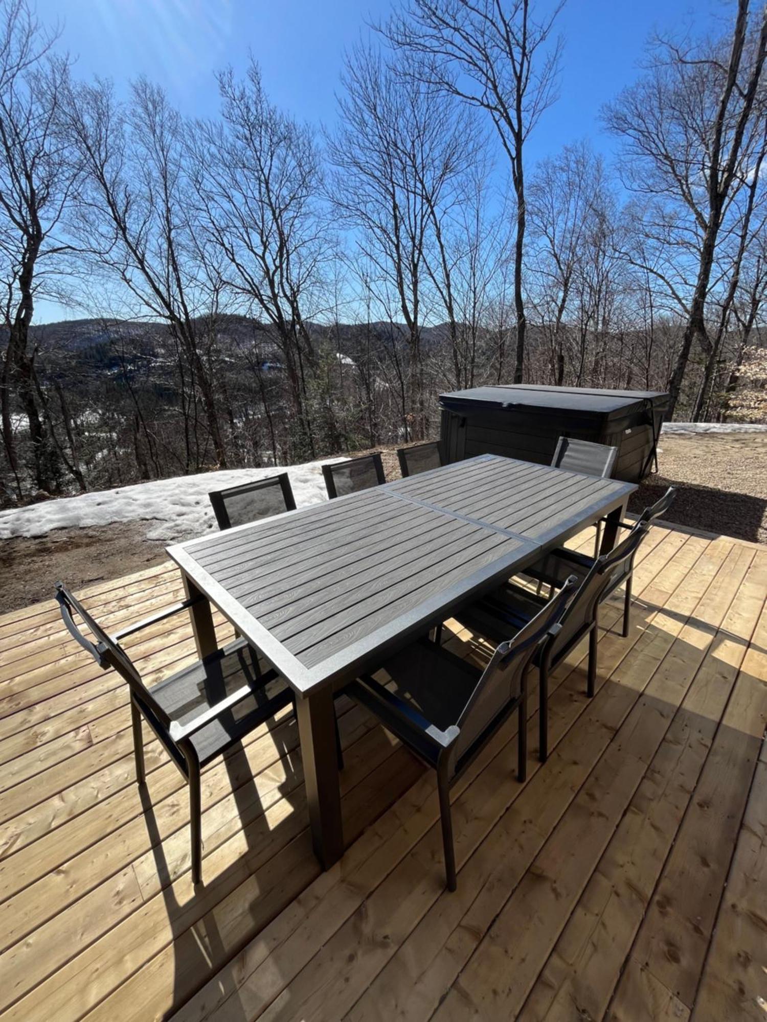 The Chic Shack - Golf, Ski, Spa Saint-Faustin Exterior foto