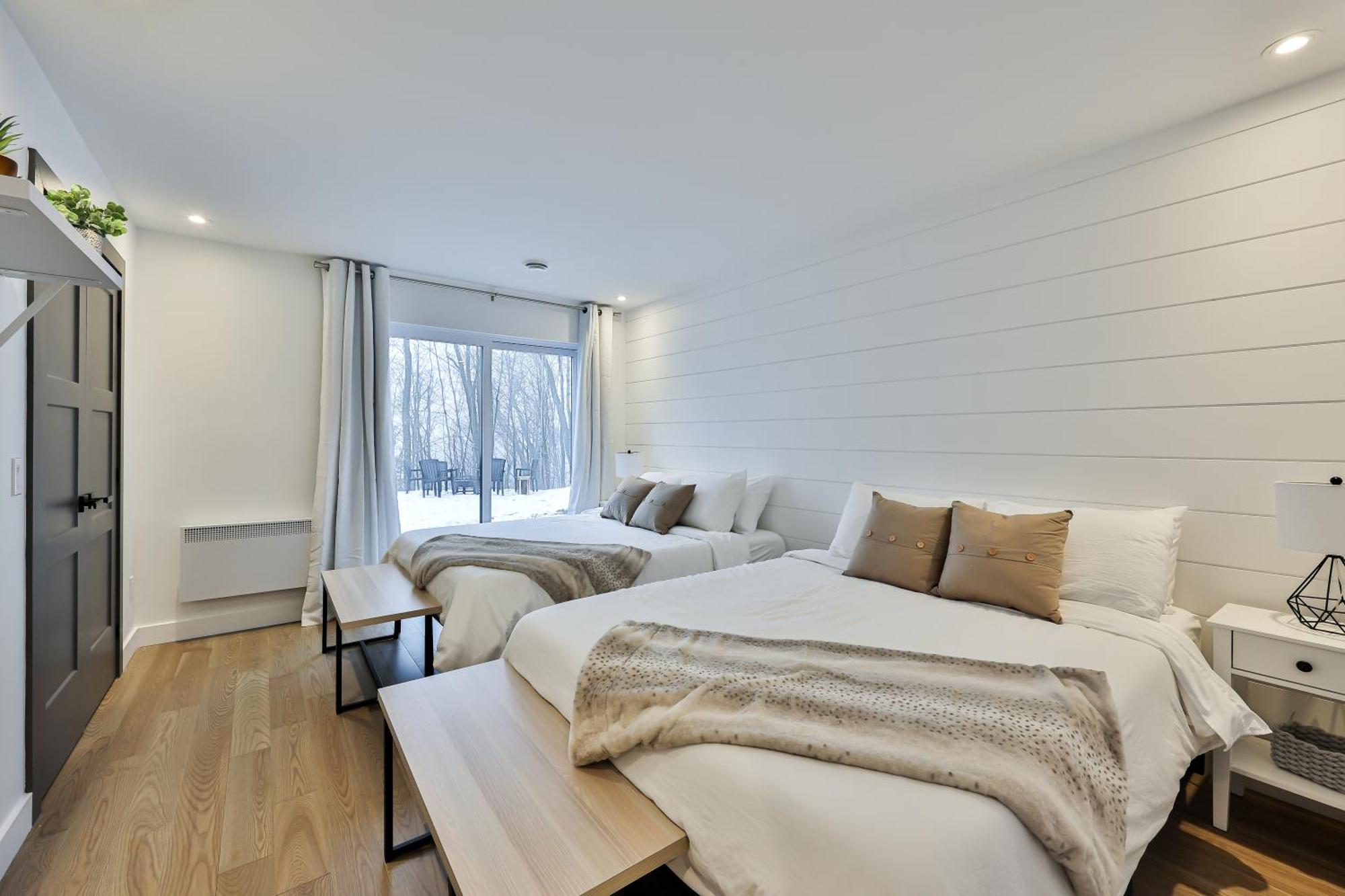 The Chic Shack - Golf, Ski, Spa Saint-Faustin Exterior foto