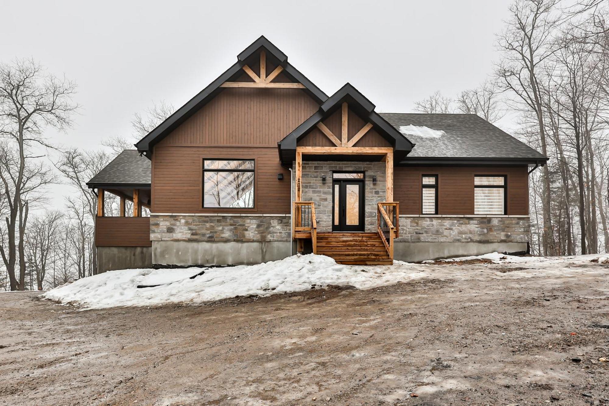The Chic Shack - Golf, Ski, Spa Saint-Faustin Exterior foto